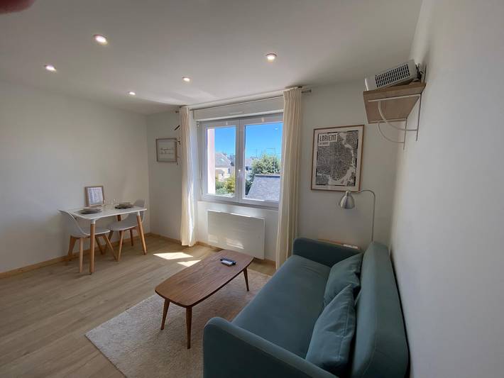 Appartement entier, Studio lumineux, centre-ville et plages Lorient in Lorient, Côte des Mégalithes