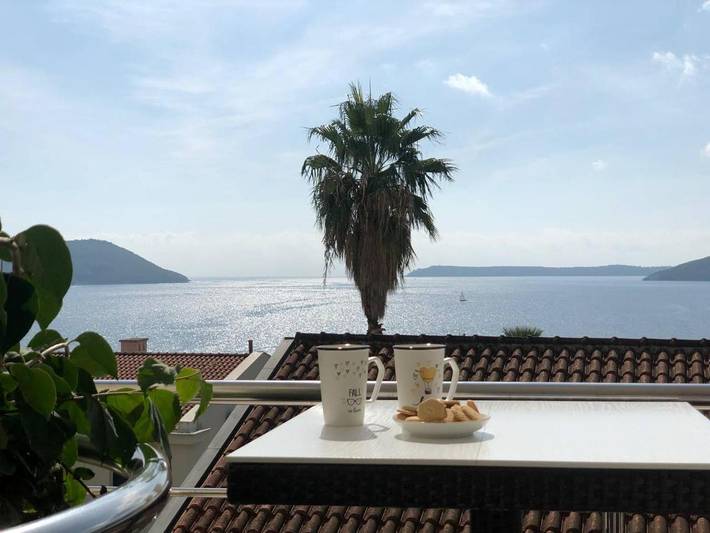 Apartament wakacyjny dla 4 osób, z taras i widok, zwierzęta dozwolone w Herceg Novi