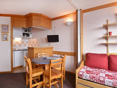 Gîte pour 4 personnes, avec balcon/terrasse et balcon, animaux acceptés dans Aime 2000 - 3