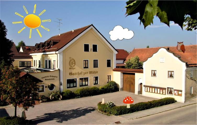 Ferienhaus für 4 Personen, mit Balkon und Terrasse sowie Garten in Bayerbach