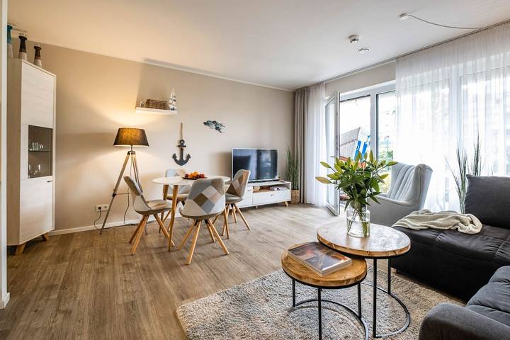 Ferienwohnung für 2 Personen, mit Sauna und Terrasse in Büsum-Wesselburen
