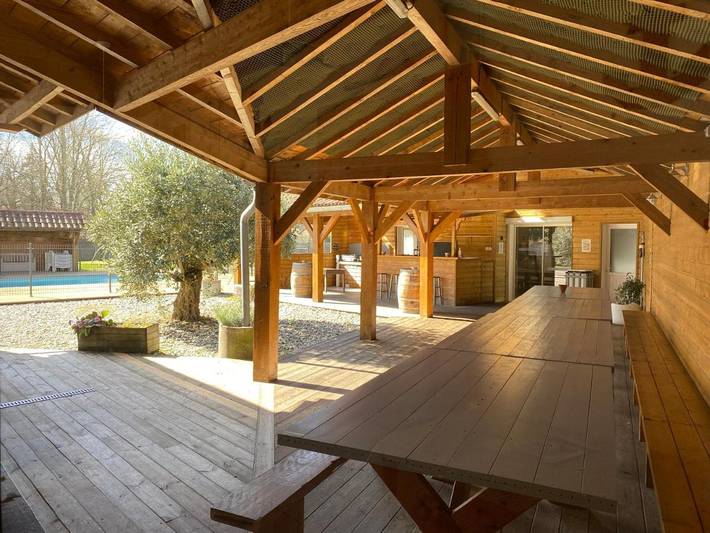 Location de vacances pour 28 personnes, avec piscine et jardin, animaux acceptés à Sanguinet - 3