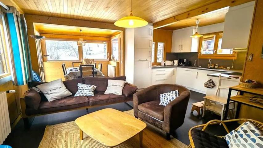 Chalet pour 9 personnes, avec Balcon et Jardin à Puy-Saint-Vincent