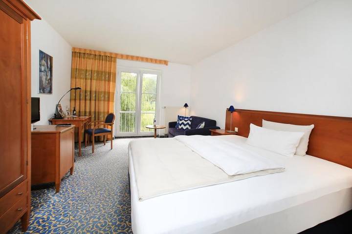 Hotel für 2 Personen, mit Terrasse und Garten sowie Sauna und Ausblick in Wilthen - 2
