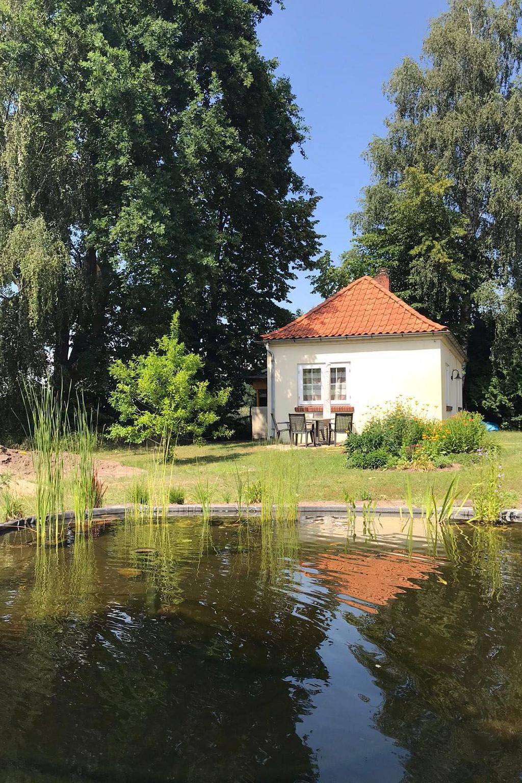 Kleines Ferienhaus im Grünen bei Lüneburg in Bardowick, Nordheide