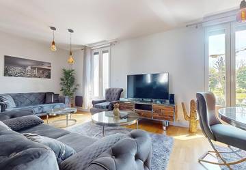Gîte pour 2 personnes, avec vue ainsi que balcon et jardin à Épinay-sur-Seine