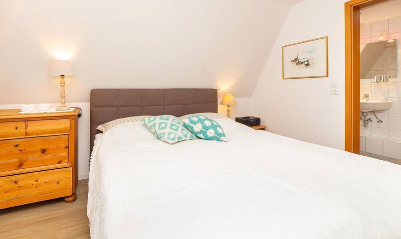 Ganze Wohnung, Jungnamensand : Ferienwohnung in Wittdün am Wattenmeer von Amrum - Meerblick, Hund willkommen in Wittdün, Amrum