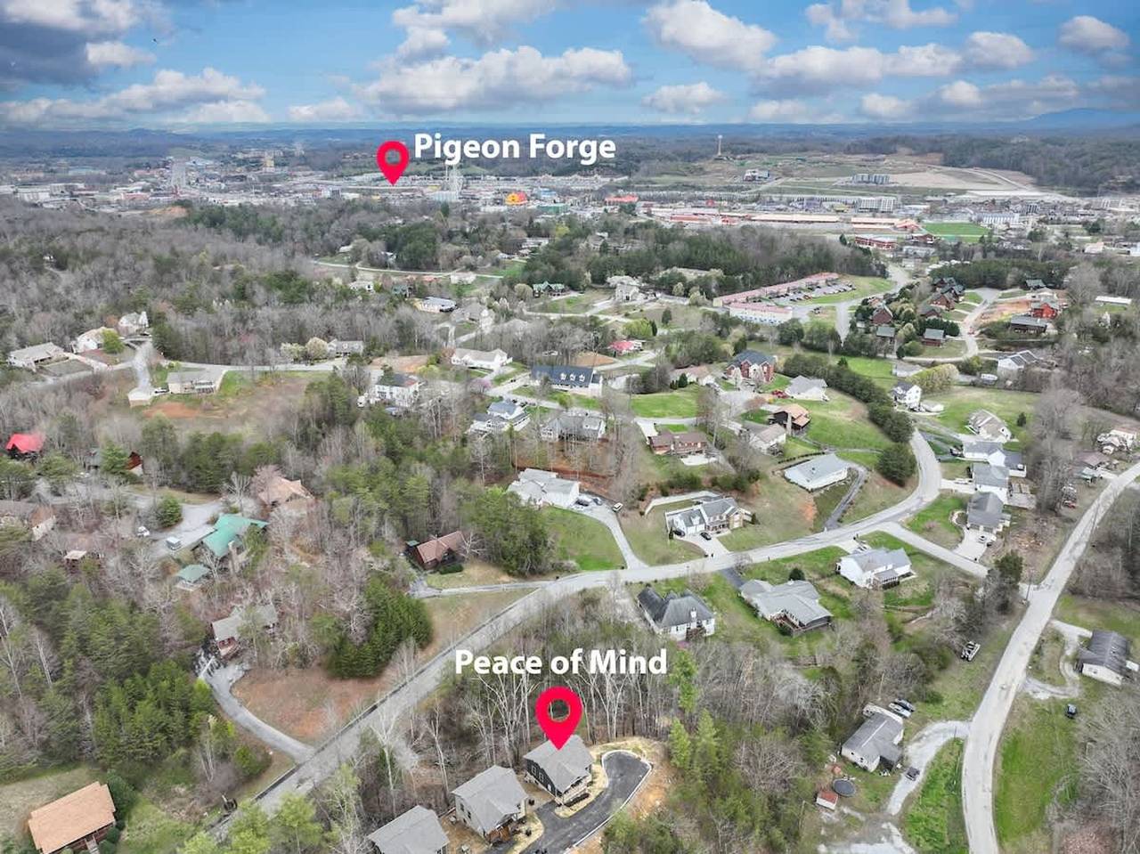 Ganze Wohnung, New Build Hot Tub Fireplace in Pigeon Forge, Sevier County