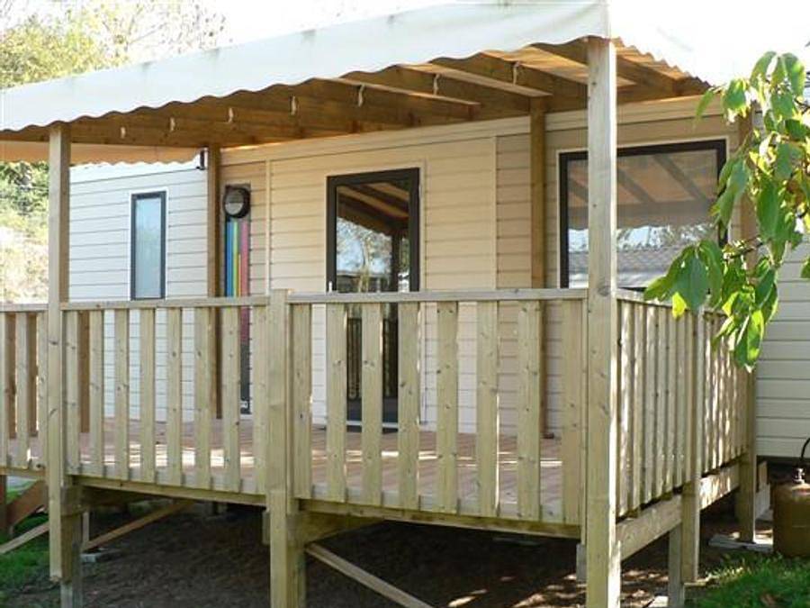 Camping Du Lac de Jaunay - Mobilheim 6 personen - Modulo in Landevieille, Loire-Tal