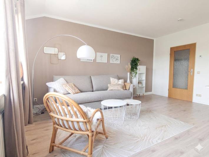 Ferienwohnung für 4 Personen, mit Garten und Ausblick in Rosengarten - 2