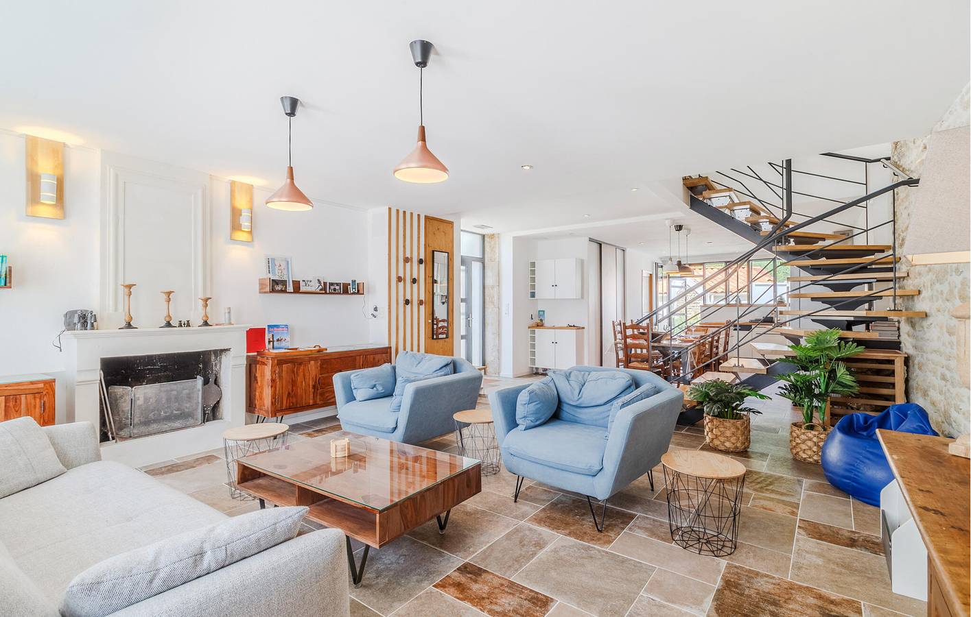 Appartement spacieux avec piscine, jardin et Internet in Saint-Germain-de-Marencennes, Région de Rochefort