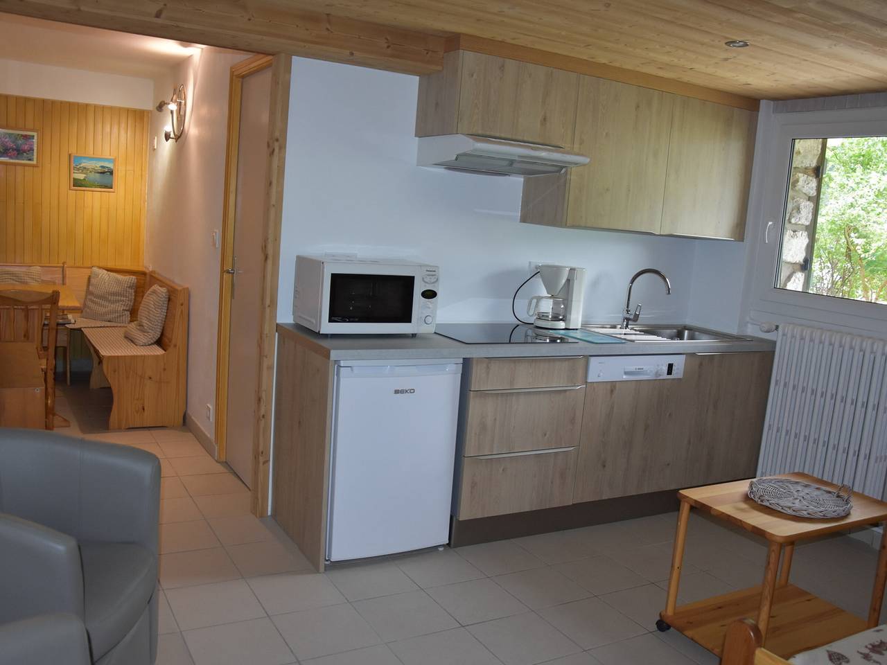 Entire apartment, Peaceful chalet with terrace, pets welcome, 4 pax in Pralognan-la-Vanoise, Massif de la Vanoise