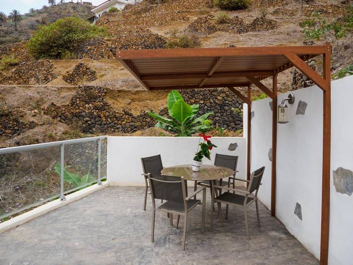 Casa rural con piscina para 7 personas, con piscina además de jardín y vistas en La Gomera - 4
