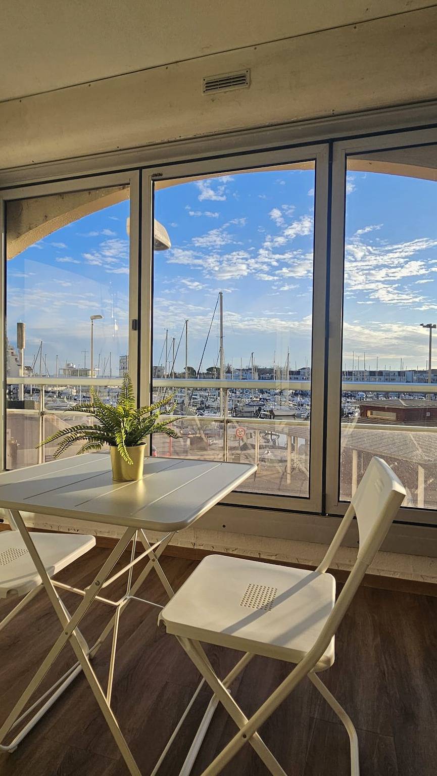 Apartamento entero, Studio With Balcony Facing The Port in Carnon-Plage, Mauguio