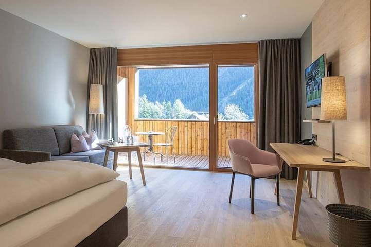 Ferienhaus für 2 Personen, mit Balkon und Sauna sowie Garten und Pool in Bludenz - 4