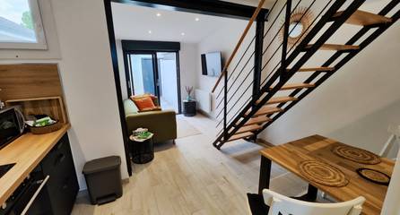Gîte pour 2 personnes, avec terrasse dans Plage du Crotoy