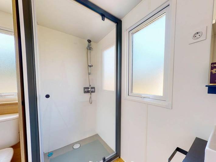 Camping Siblu Les Rives de Condrieu - Funpass inclus - Mobilheim 6 personen - Essentiel 2Ps 6P Signature ohne Klimaanlage in Condrieu, Lyon und Umgebung
