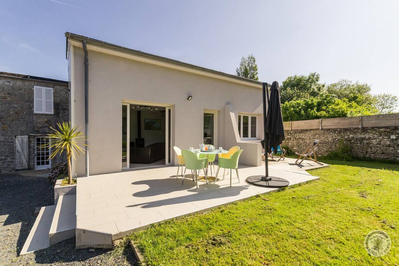 Retour de plage in Regnéville-sur-Mer, Région de Coutances