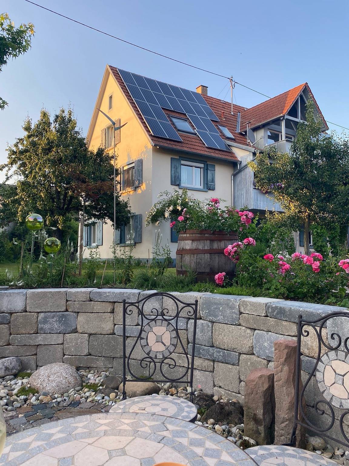 Ganze Wohnung, Ferienwohnung Winzerhof-Bitzenhofer mit Balkon und Blick in die Weinberge in Oberrotweil, Vogtsburg im Kaiserstuhl