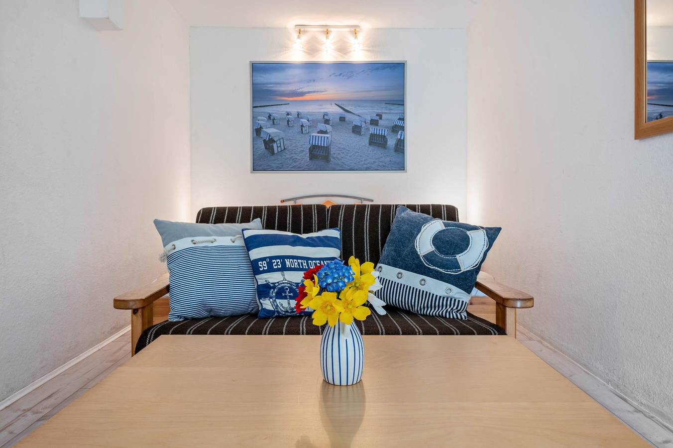 Ganze Wohnung, Apartment „2-Raum-Ferienwohnung Christine“ mit privater Terrasse in Sahlenburg, Cuxhaven