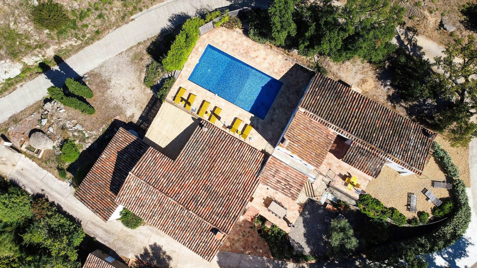 Mas provençal du 17e siècle avec piscine in Le Plan-de-la-Tour, Côte méditerranéenne (France)