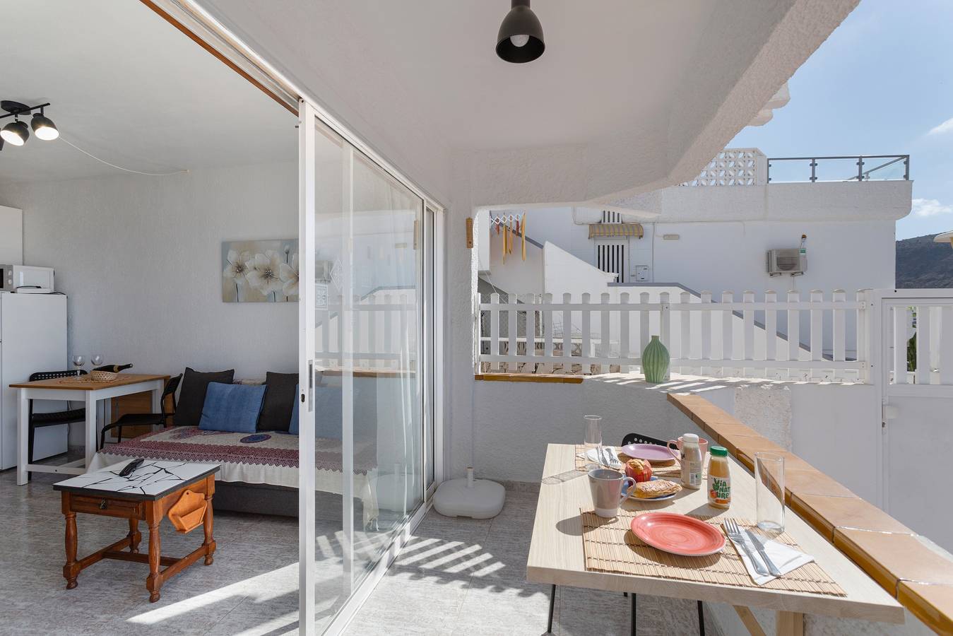 Hel leilighet, Ferieleilighet for 4 personer med balkong in Puerto Rico (Gran Canaria), Gran Canaria syd