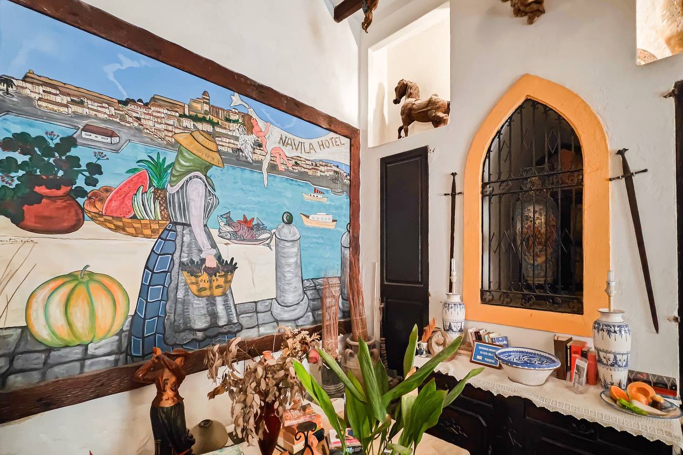 Apartment 'Navila' mit Gemeinschaftspool, Wlan und Klimaanlage in Dalt Vila, Ibiza Stadt