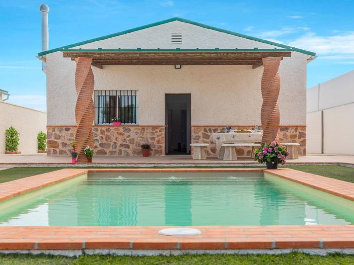 Casa rural para 8 personas, con jardín y piscina, Se admiten mascotas en Sierra Sur de Sevilla - 4