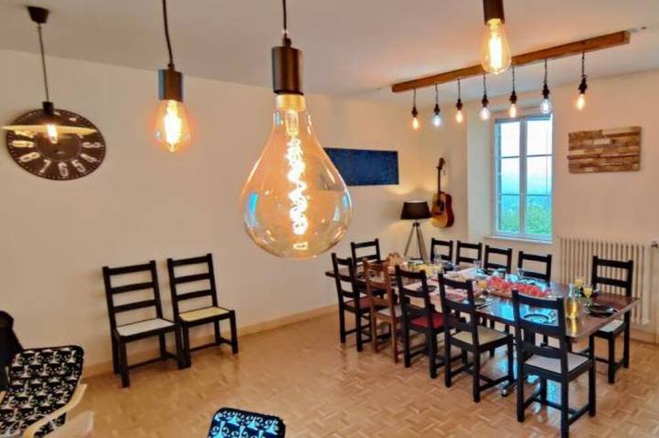 Maison de vacances pour 15 personnes, avec jardin