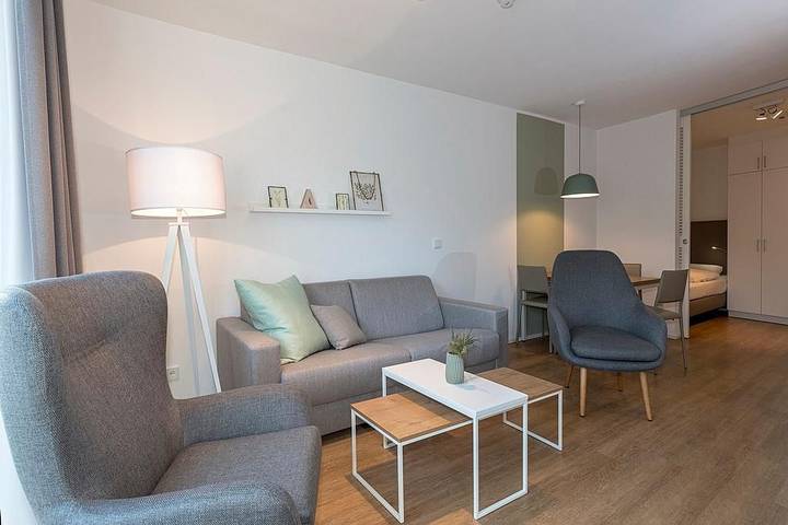 Ferienwohnung für 4 Personen, mit Balkon und Sauna auf Langeoog