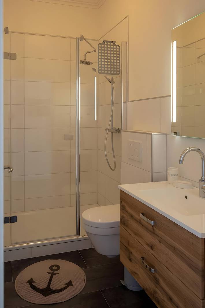 Ferienwohnung für 2 Personen, mit Balkon und Seeblick in Pellworm - 2