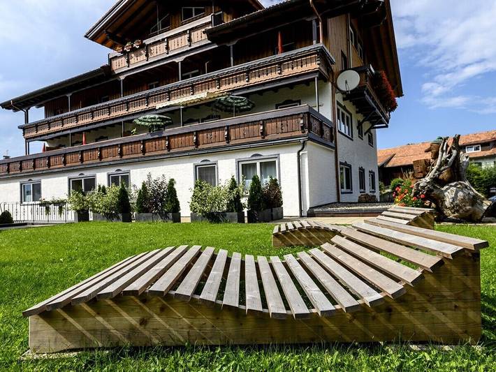 Ferienhaus für 4 Personen, mit Balkon und Whirlpool sowie Garten und Sauna in Oberstdorf - 2