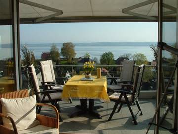 Cottage pour 3 personnes, avec jardin et vue sur le lac, adapté aux familles à Meersburg