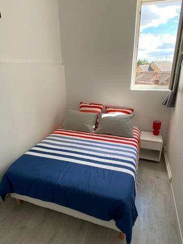 Gîte pour 4 personnes, avec jardin à Denain