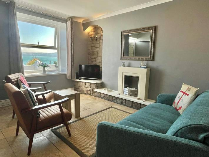Holiday rental for 3 people, with Terrace and Garden in New Quay