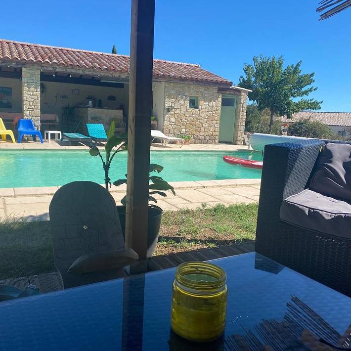Landhaus für 2 Personen, mit Terrasse und Pool - 1