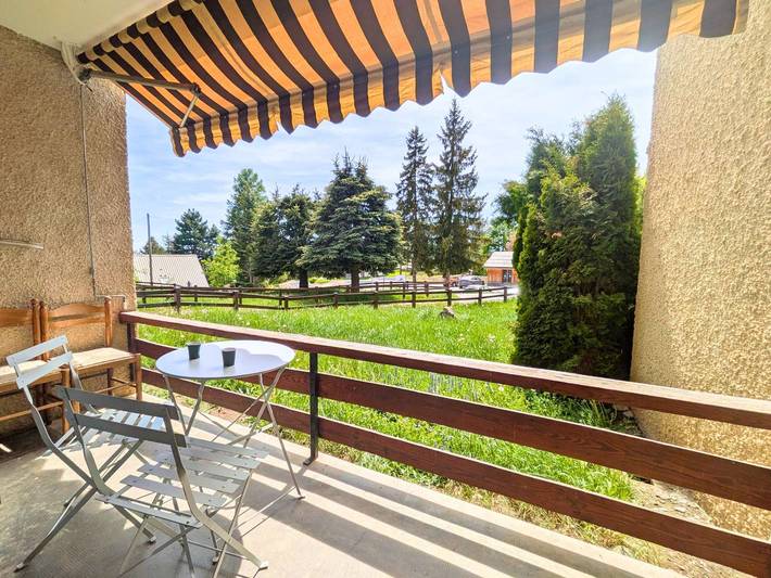 Apartamento entero, Apartamento para 6 personas, 1 dormitorio, balcón, estacionamiento, mascotas permitidas, Chaillol in Saint-Michel-de-Chaillol, Parque Nacional de los Ecrins