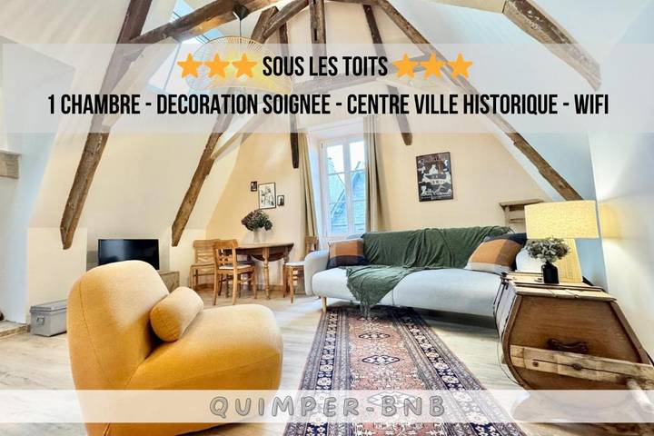 Gîte pour 3 personnes, avec vue dans Office De Tourisme De Quimper