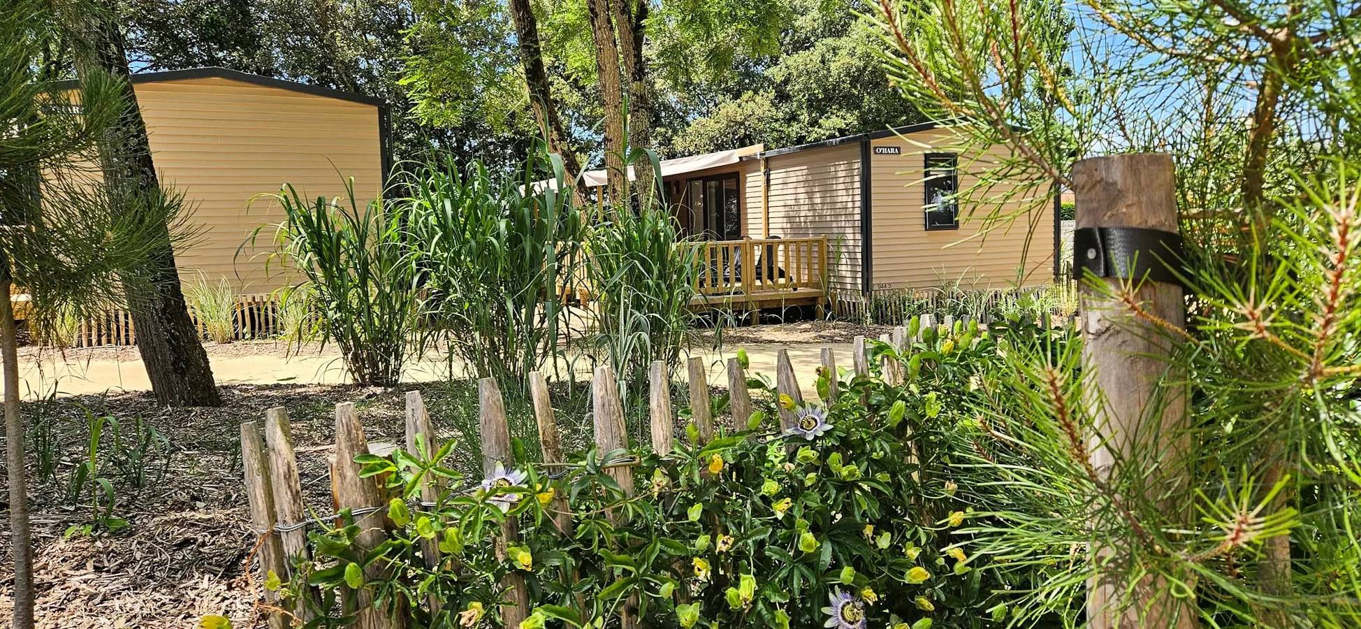 Cottage Cahita -  18 m² - terrasse bois semi-couverte - 1 chambre 2 personnes in Saint-Jean-de-Monts, Vendée