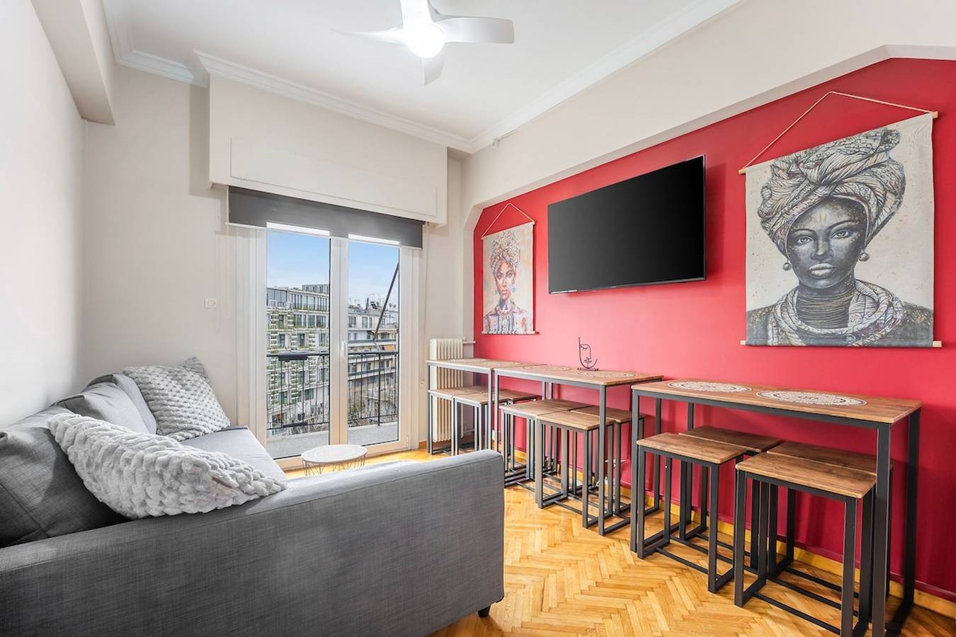 Geheel appartement, · Sunny cozy 3bd apt, just a min away to Acropolis in Centraal deel van Athene, Athene