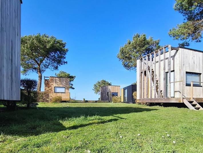 Camping des Hautes Grées - Unterkunft 3 personen - Caban'étape in Les Hospitaux (Erquy), Erquy