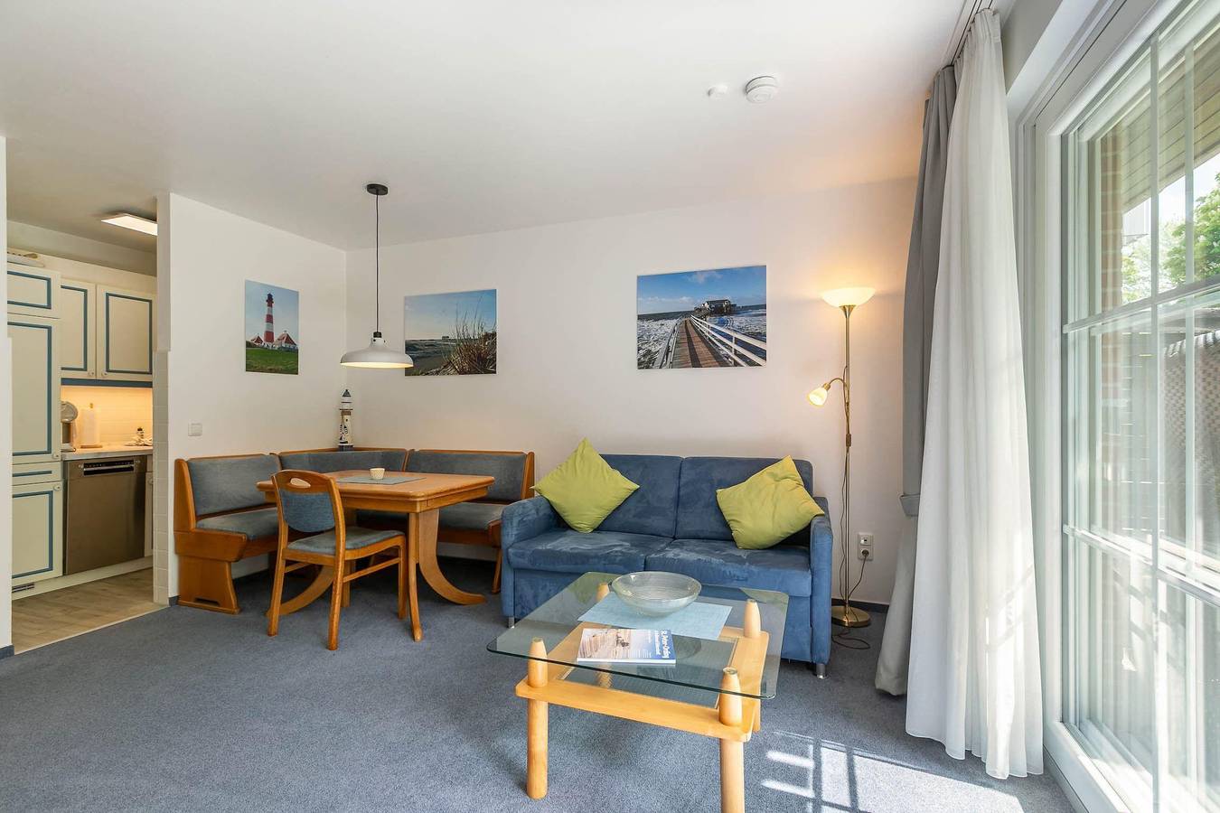 Ganze Ferienwohnung, Wohnung 3 "Leuchtfeuer" (Id 351) in St. Peter-Bad, St. Peter-Ording