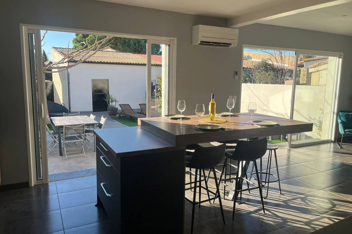 Riboleys – Haus 100 m² mit Garten in Vias, Côte d'Améthyste