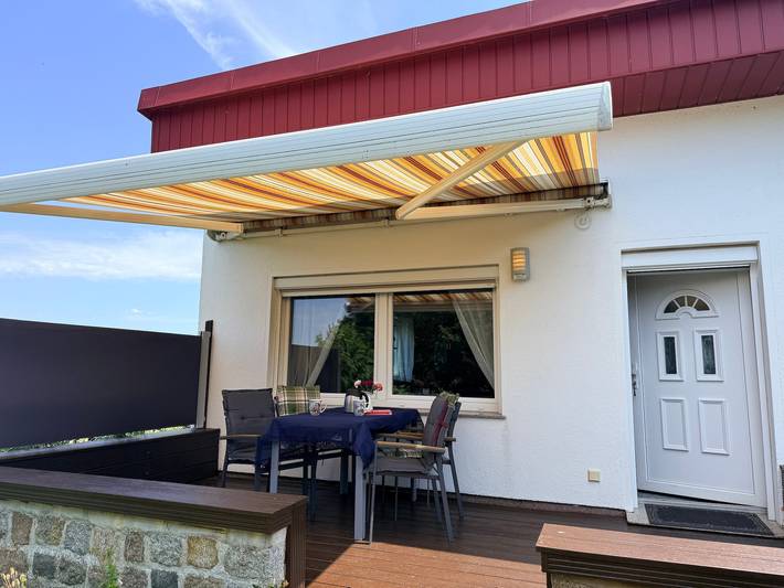 Bungalow für 2 Personen, mit Balkon und Terrasse sowie Garten