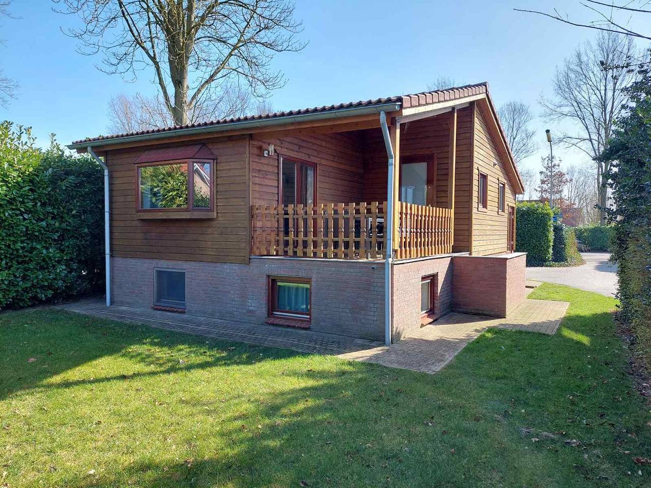 Gemütlicher Bungalow für 8 Personen in Waldnähe im Ferienpark Wighenerhorst in Wijchen, Betuwe
