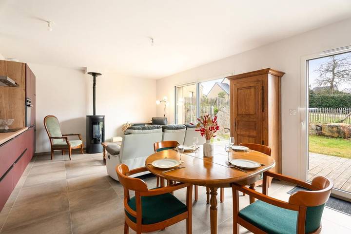 Maison de vacances pour 4 personnes, avec jardin et vue