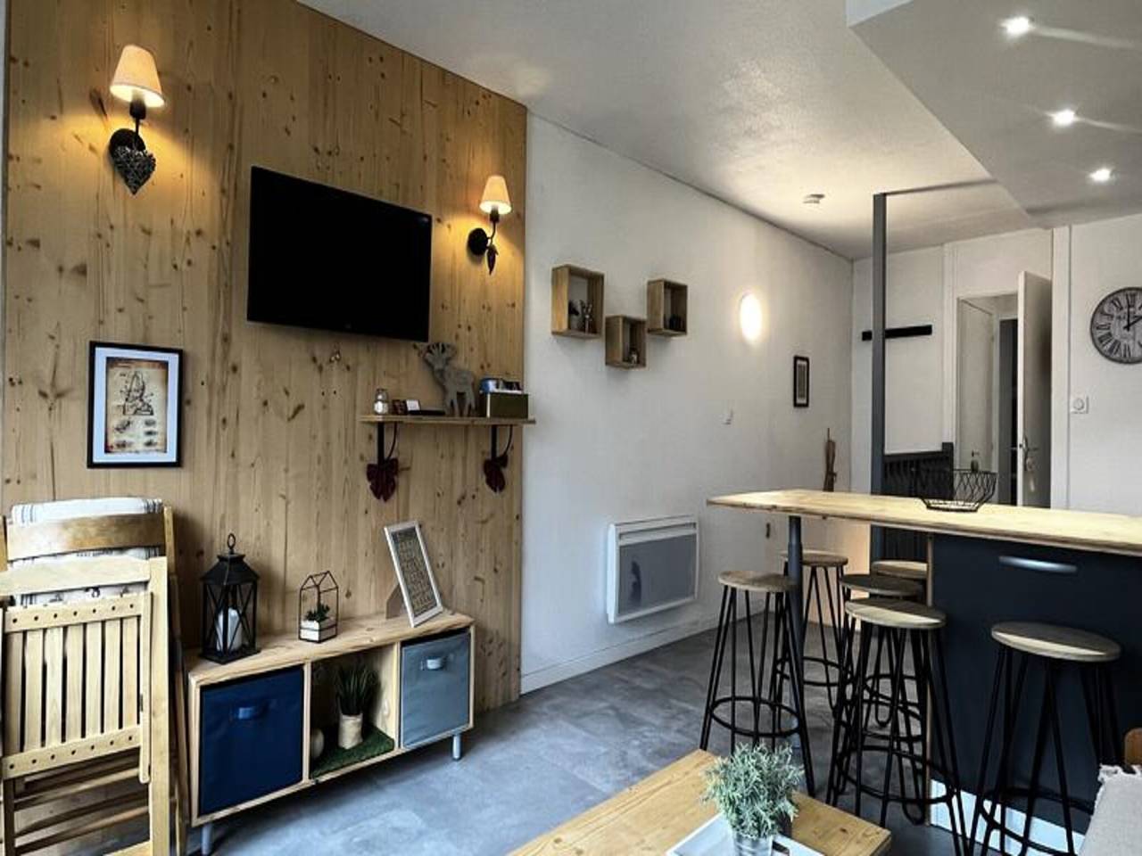 Apartamento entero, Apartamento de 2 habitaciones para 4 personas - Confort in La Mongie, Bagnères-de-Bigorre