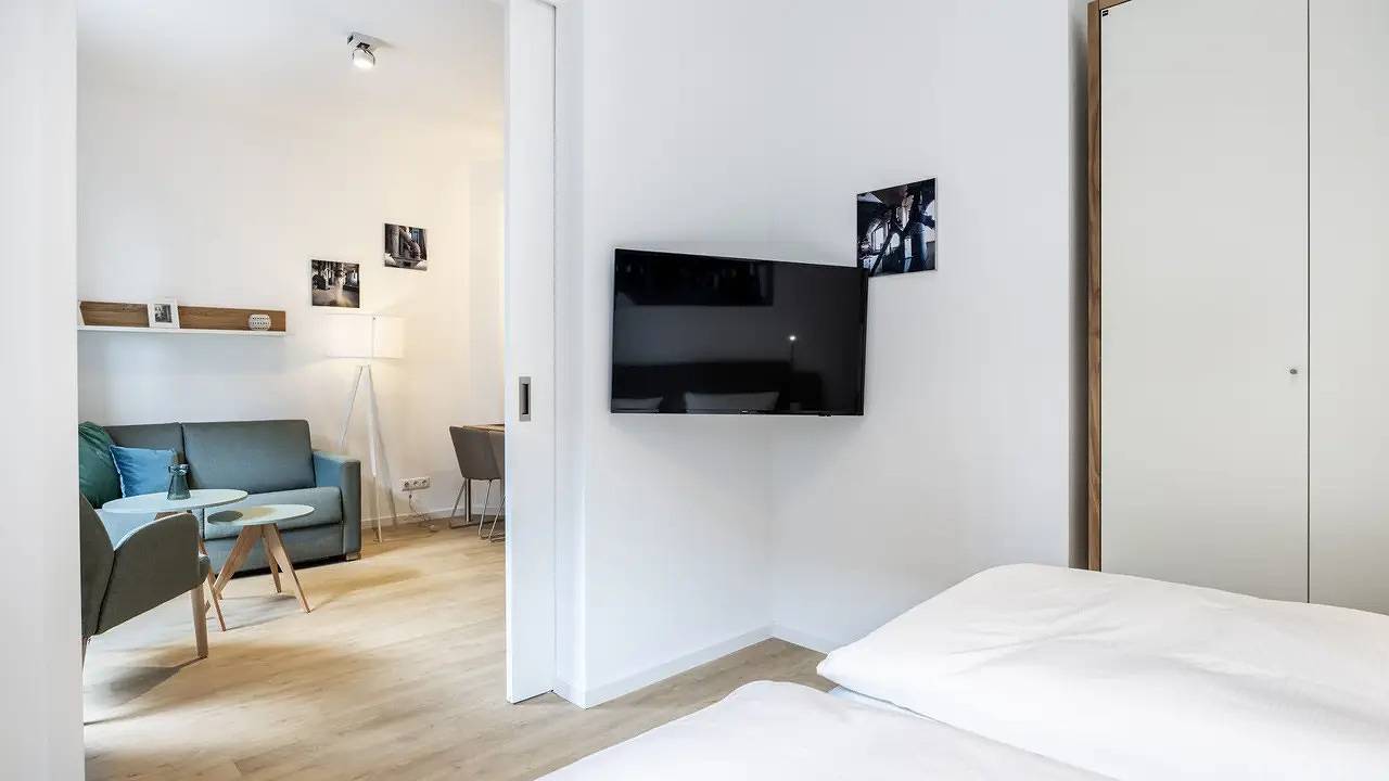 Geheel vakantieappartement, Ferienwohnung für 3 Personen (38 m²) in Wismar in Wismar, Nordwestmecklenburg (Wismar en omgeving)