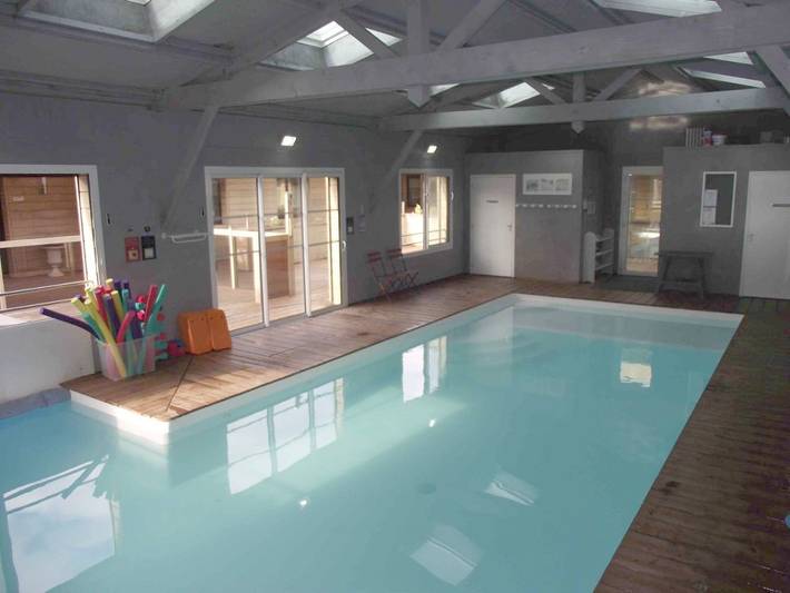 Location de vacances pour 2 personnes, avec Jacuzzi et Terrasse ainsi que Piscine et Vue à Saint-Germain-sur-Moine - 4