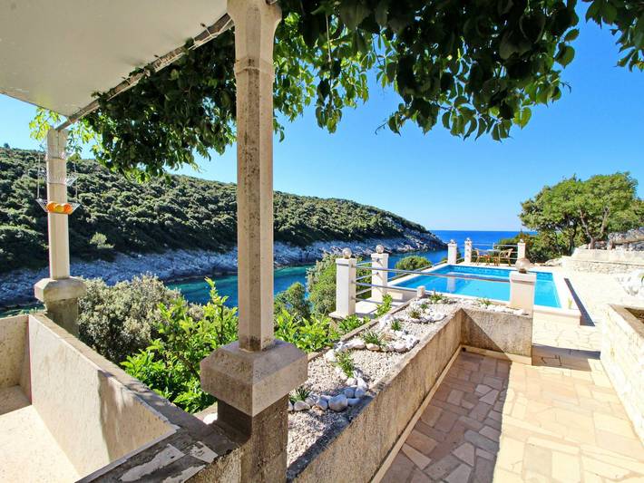 Smještaj za odmor za 6 osoba, s pogled na ocean u Grad Korčula